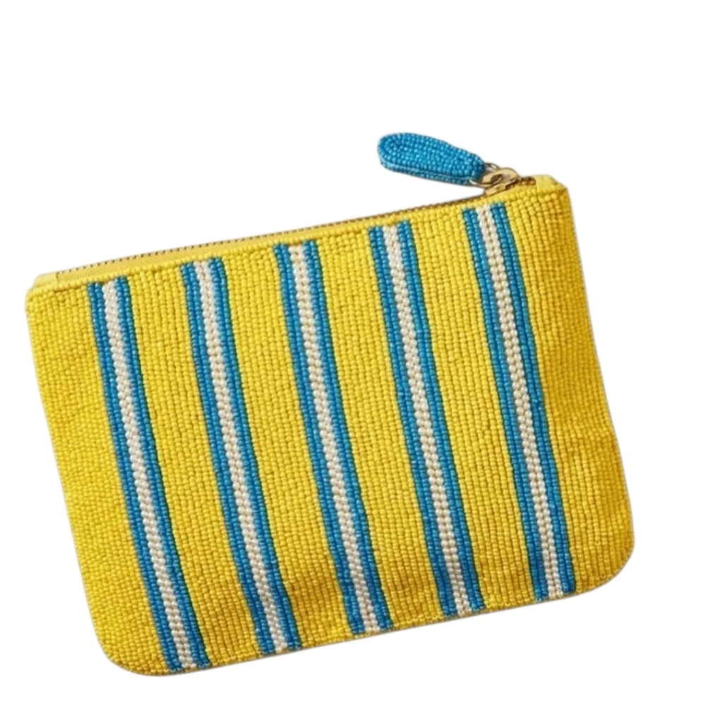 Anthropologie Fiona Medium Beaded Pouch Tomato Viral On TikTok